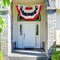 Patriotic Decorations, 4th of July Pleated Fan Flags American Us Bunting Flag Stars and Stripes Banner for Independence Day